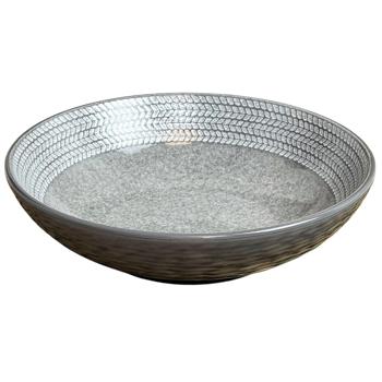 Intrendo Antigo Grey Soup Plate 20cm
