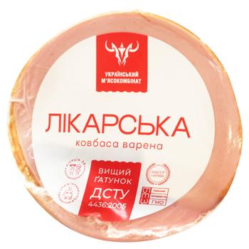 Колбаса УМК Докторская высший сорт