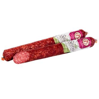 Ковбаса Богодухівський МК Салямі Карпатська із м'яса птиці сиров'ялена вищий сорт - купити, ціни на Торба - фото 1