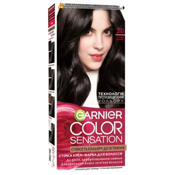 Garnier Color Sensation 2.0 Black Diamond Hair Dye - buy, prices for COSMOS - photo 1