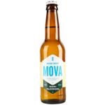 Пиво Mova Non-Alcohol безалкогольное светлое нефильтрованное 0,33л