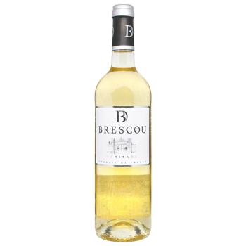 Вино Brescou Heritage біле сухе 13% 0,75л - купити, ціни на КОСМОС - фото 1