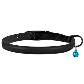 Barksi BronzeDog Premium шкіряний нашийник для котів XXS - чорний - купить, цены на MasterZoo - фото 2