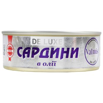 Сардина Valmis атлантическая в масле 240г - купить, цены на КОСМОС - фото 2