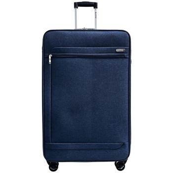 Airport FR 4К55 S23 Blue Suitcase 45x75x25cm - buy, prices for Auchan - photo 1