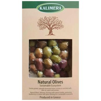 Kalimera Assorted Pitted Olives in Marinade 181-200 200g - buy, prices for Vostorg - photo 1