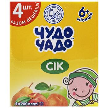 Набор соков Чудо-Чадо 200мл х 4шт - купить, цены на Чудо Маркет - фото 2