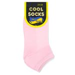 Cool Socks Set of Short Women's Socks size 23-25 ​​3 pairs White, Beige, Pink