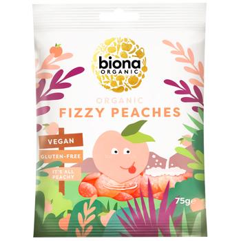 Biona Organic Peach Flavored Candies 75g - buy, prices for WINETIME - photo 1
