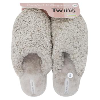 Twins Curly Indoor Women's Slippers s.36-40 - buy, prices for NOVUS - photo 3