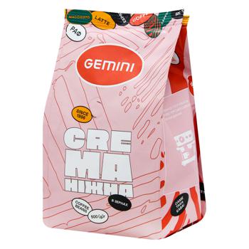 Gemini Crema Coffee Beans 500g - buy, prices for MegaMarket - photo 1