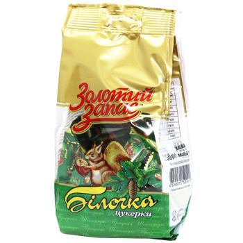 Конфеты Золотой запас Белочка 200г