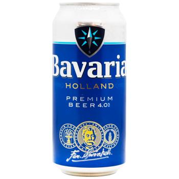 Пиво Bavaria Premium cвітле 4% 0,44л
