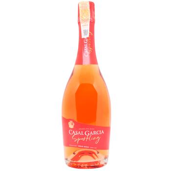 Casal Garcia Vinho Verde Rose Semidry Sparkling Wine 11.5% 0.75l - buy, prices for WINETIME - photo 1