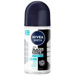 Nivea Men Black&White Invisible Roll-On Antiperspirant 50ml