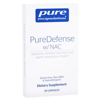 Pure Encapsulations PureDefense w/NAC Immune Function and Upper Respiratory Health Support 20 capsules - buy, prices for Biotus - photo 1