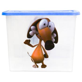 Mazzei Dog Transparent Box on Wheels 64l - buy, prices for METRO - photo 3