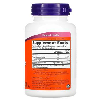 Now Foods D-Mannose 85g - buy, prices for Biotus - photo 2