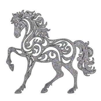 Прикраса новорічна Mislt Коник ажурний 2Д - купити, ціни на КОСМОС - фото 2