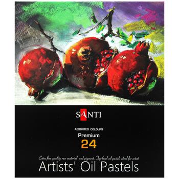 pastels santi 24colours for drawing China