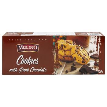 Mulino Cookies with Dark Chocolate Drops 150g - buy, prices for COSMOS - photo 1