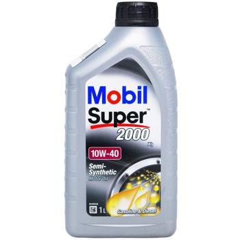 Моторное масло Mobil Super 2000 10w-40 1л - купить, цены на Auchan - фото 1