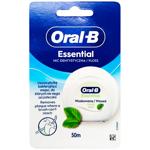 Зубна нитка Oral-B Essential Floss М'ятна вощена 50м