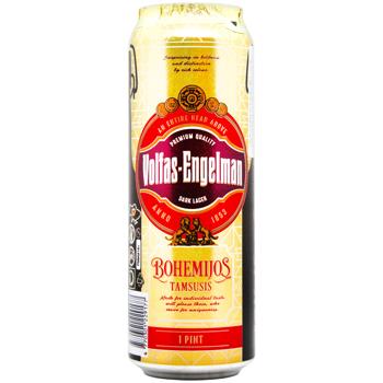 Пиво Volfas Engelman Bohemijos темне 4,2% 0,568л