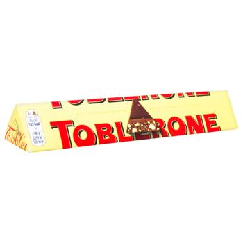 Шоколад молочний Toblerone з медом та мигдальною нугою 100г - купити, ціни на Ідеал - фото 3