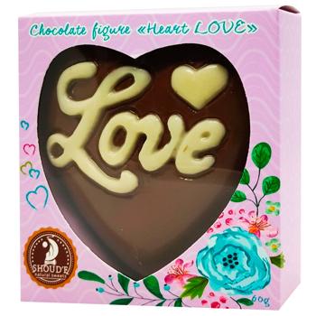 Shoud'e Chocolate Heart Love 60g