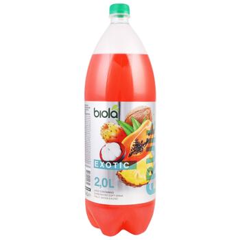 Напиток газированный Biola Fruit Water Экзотик 2л - купить, цены на Чудо Маркет - фото 1