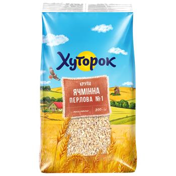 Крупа перловая Хуторок 800г - купить, цены на Эпицентр FOOD - фото 1