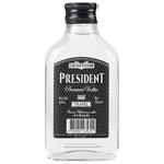 Горілка President Silver Travel 40% 100мл