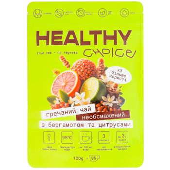 Чай Healthy Choice з бергамотом та цитрусом 100г - купити, ціни на Grono - фото 1