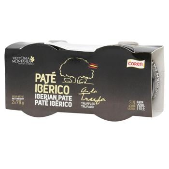 Coren Iberico Pate with Truffle 2x78g