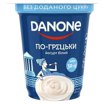 Danone Greek-Style White Yogurt 4% 350g - buy, prices for METRO - photo 1