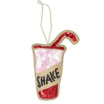 Декорація підвісна Koopman з бісерною вишивкою 10см - купити, ціни на NOVUS - фото 2