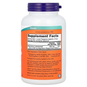 Now Foods Magnesium Bisglycinate 227g - buy, prices for - photo 2