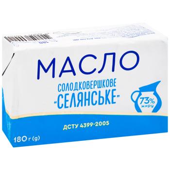 Selianske Sweet Cream Butter 73% 180g - buy, prices for Torba - photo 3
