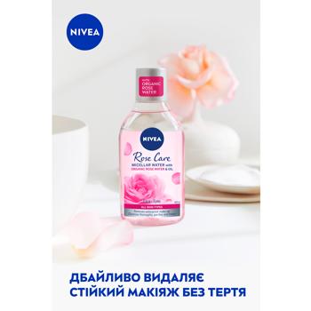 Мицеллярная вода Nivea Rose Care двухфазная 400мл - купить, цены на За Раз - фото 3