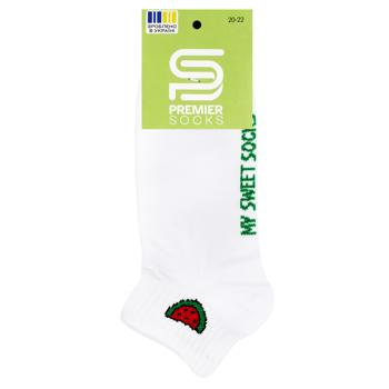 Носки детские Premier Socks Фрукты короткие р.20-22 - купить, цены на NOVUS - фото 5