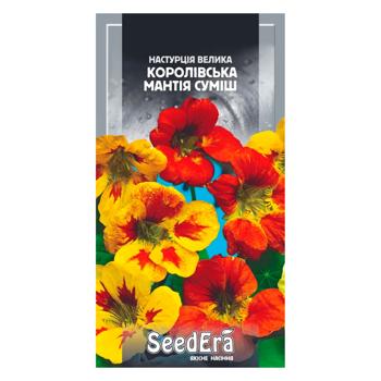 Насіння Seedera Настурція Велика Королівська Мантія Суміш 1г - купити, ціни на Таврія В - фото 1