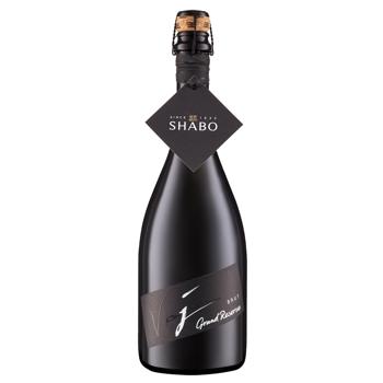 Вино ігристе Shabo Grand Reserve біле брют 13% 0,75л - купити, ціни на КОСМОС - фото 1