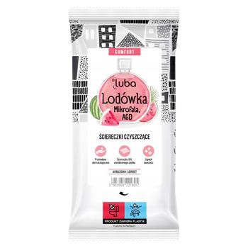 Серветки вол. Luba Comfort універ. для миття холодильника 32шт - купити, ціни на Grono - фото 1