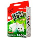 Наповнювач для котячого туалету Kotix Tofu 6 л - класичний