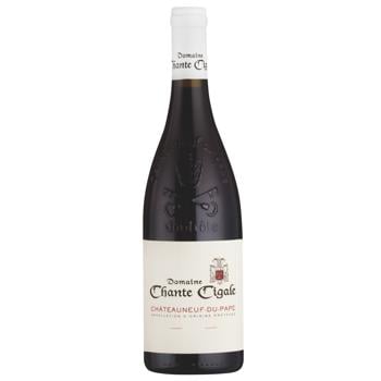 Вино Domaine Chante Cigale Chateauneuf-du-Pape Tradition Rouge червоне сухе 15% 0,75л - купити, ціни на WINETIME - фото 1