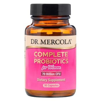 Пробиотик для женщин Dr. Mercola Complete Probiotics 70 млрд КОЕ 30 капсул - купить, цены на Biotus - фото 1