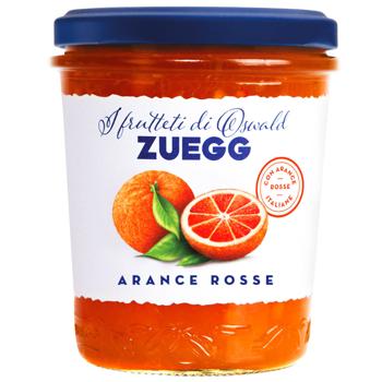 jam zuegg orange 320g glass jar