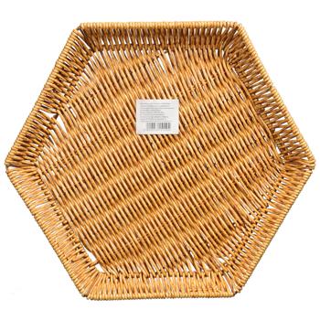 Wicker Fruit Bowl 27*27*3cm - buy, prices for - photo 2