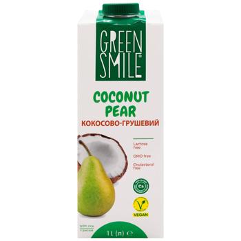 Green Smile Rice-Coconut Ultra-pasteurized Drink with Pear Filler 1l - buy, prices for EKO Market - photo 2